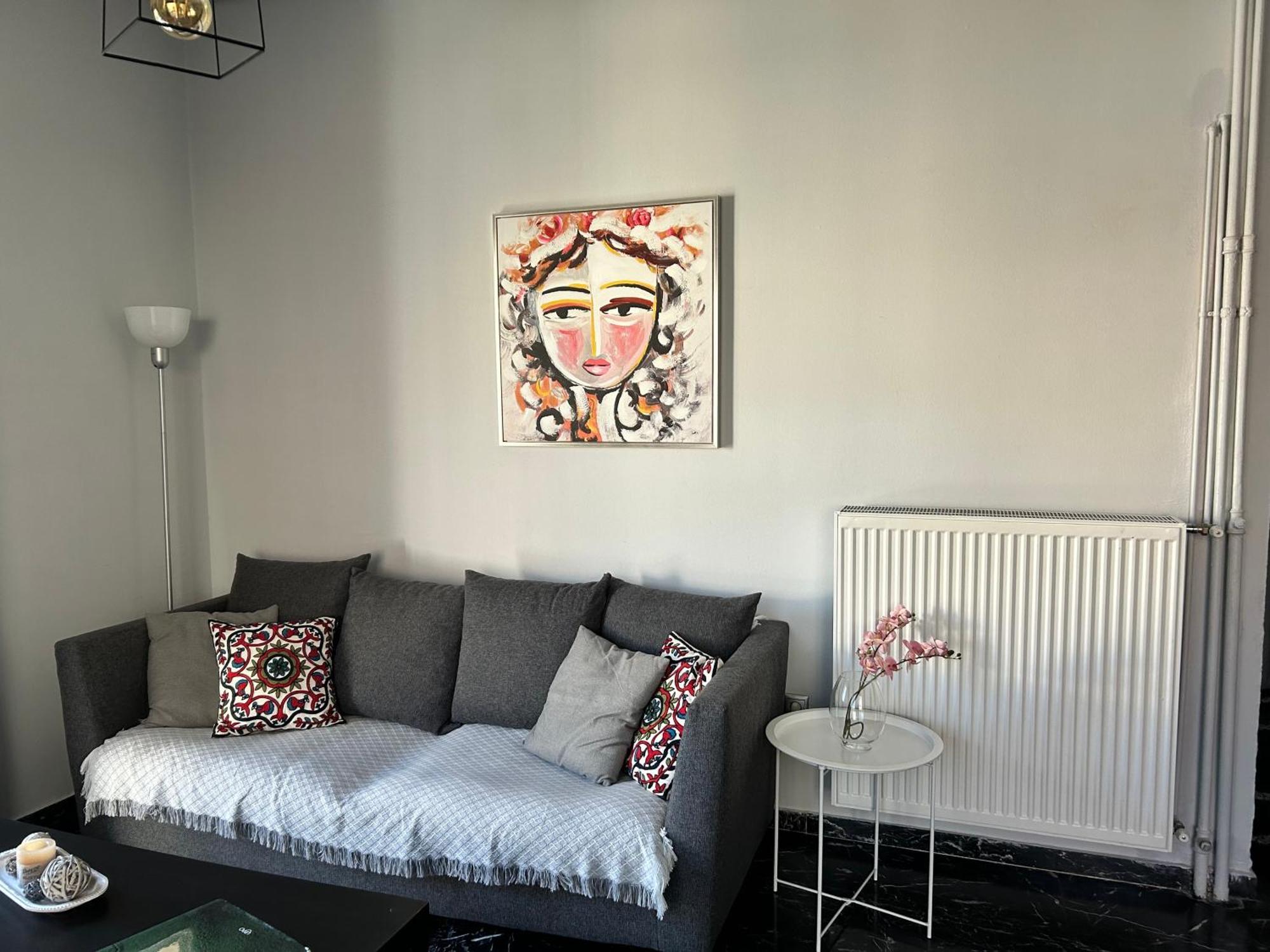 Beautiful Apartment Next To Metro Station Atenas Exterior foto